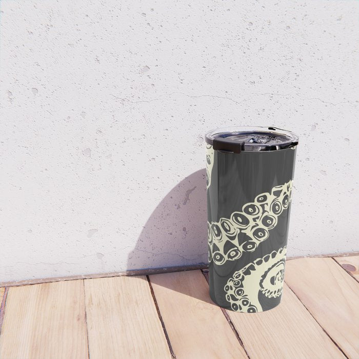 Vintage sea monster Travel Mug Gallery Image 4