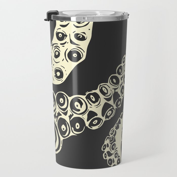 Vintage sea monster Travel Mug Gallery Image 3