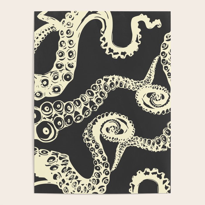 Vintage sea monster Poster Gallery Image 4