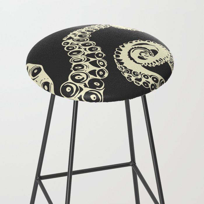 Vintage sea monster Stool Gallery Image 2