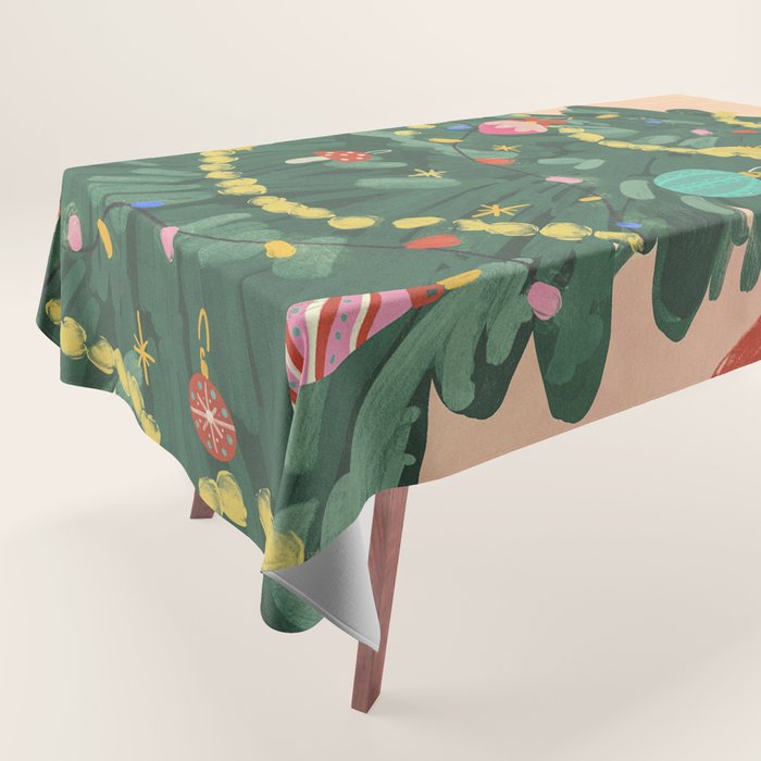 Holiday Season Tablecloth Gallery Image 1
