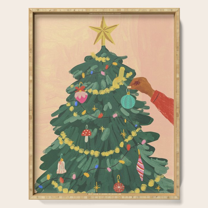 Holiday Season Serving Tray Gallery Image 1