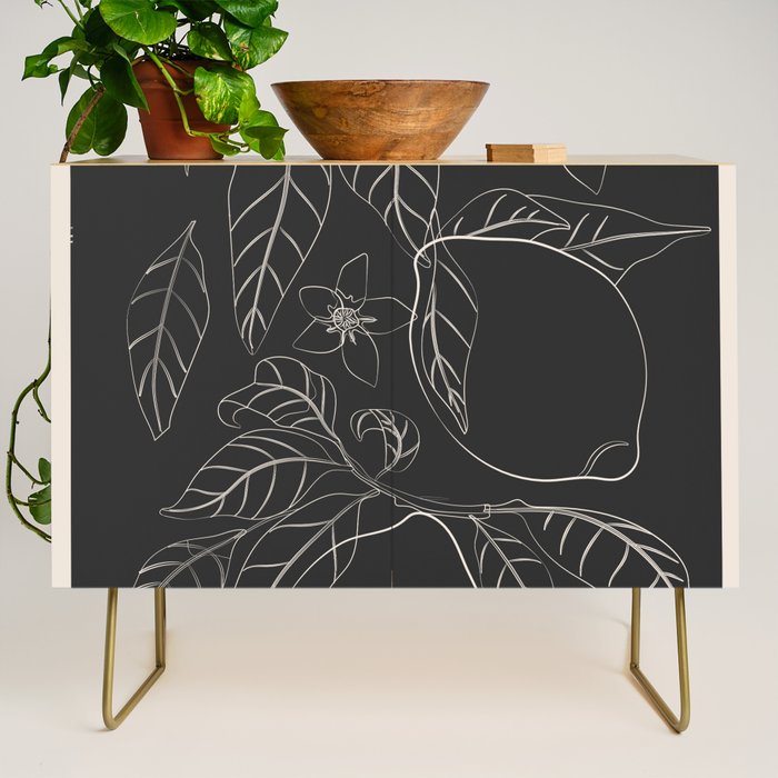 Lemons - Line Art 1 Credenza Gallery Image 1