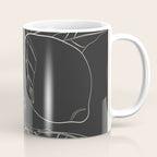 Lemons - Line Art 1 Coffee Mug Gallery Image 1