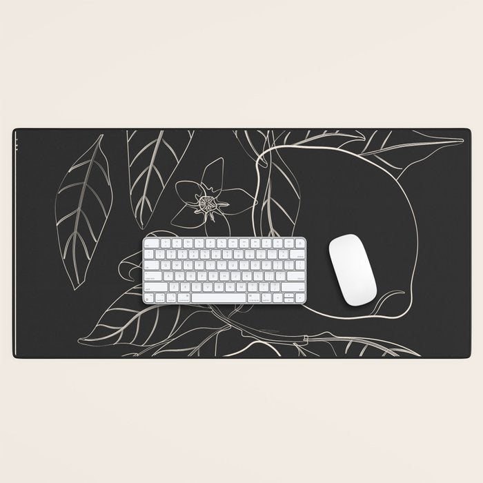 Lemons - Line Art 1 Desk Mat Gallery Image 1