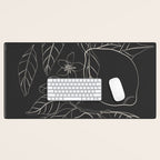 Lemons - Line Art 1 Desk Mat Gallery Image 1