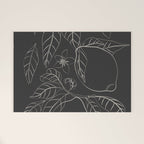 Lemons - Line Art 1 Welcome Mat Gallery Image 1