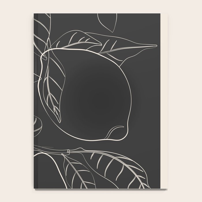 Lemons - Line Art 1 Notebook Gallery Image 4