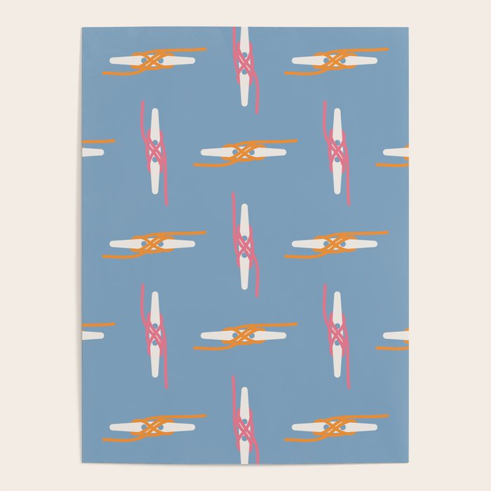Boating Knot Pattern Poster Gallery Image 4