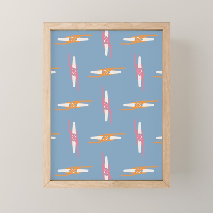 Boating Knot Pattern Mini Art Print Gallery Image 1