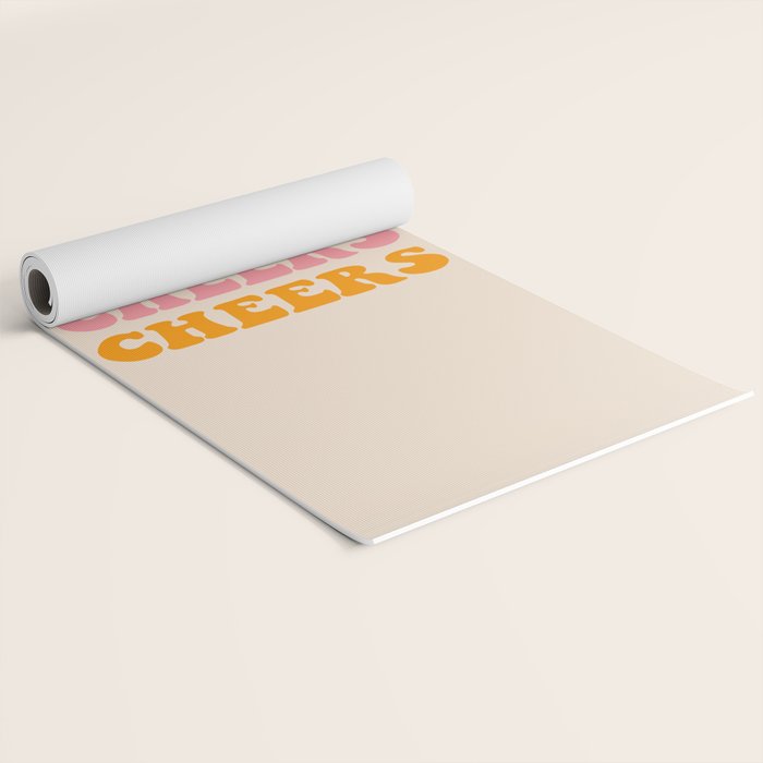 cheers cheers cheers Yoga Mat Gallery Image 2