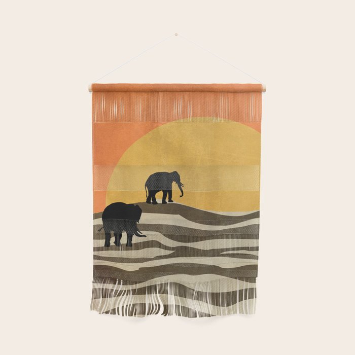 African Sunset Wall Hanging Gallery Image 1