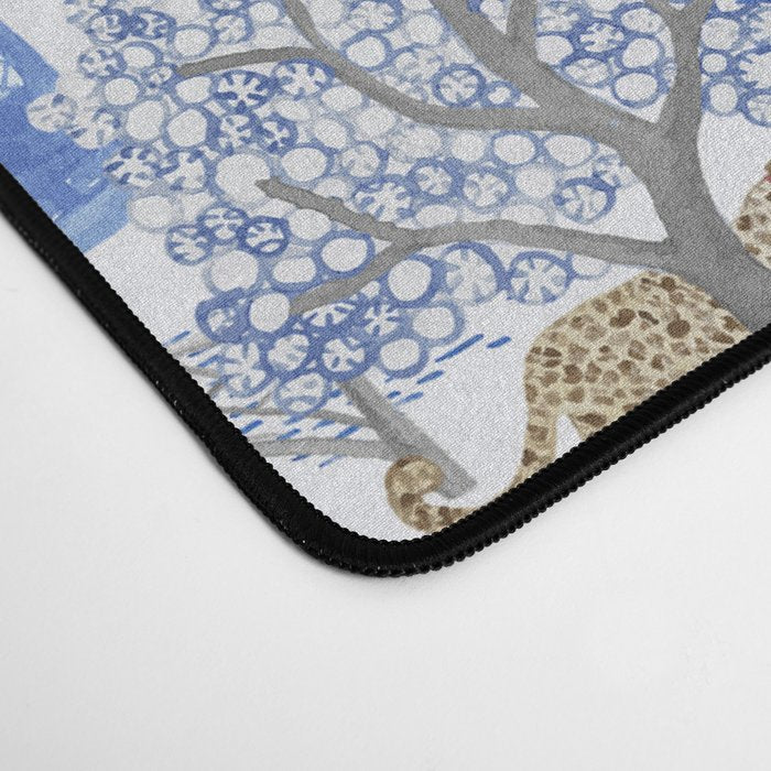 Party Leopards in the Pagoda Forest Desk Mat Gallery Image 4
