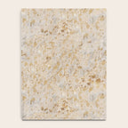 Gold cowhide Faux Cow Hide Metallic Print Notebook Gallery Image 4