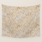 Gold cowhide Faux Cow Hide Metallic Print Wall Tapestry Gallery Image 4