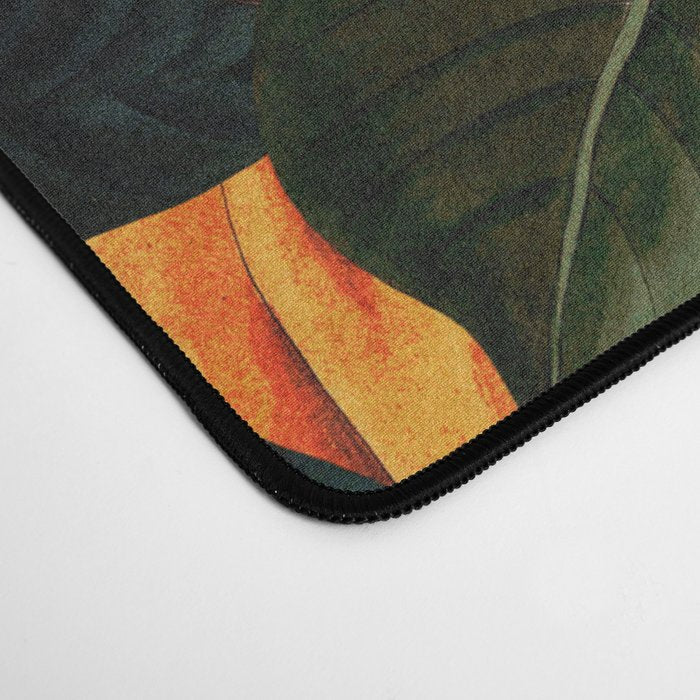 FLORAL AND BIRDS XIV Desk Mat Gallery Image 4