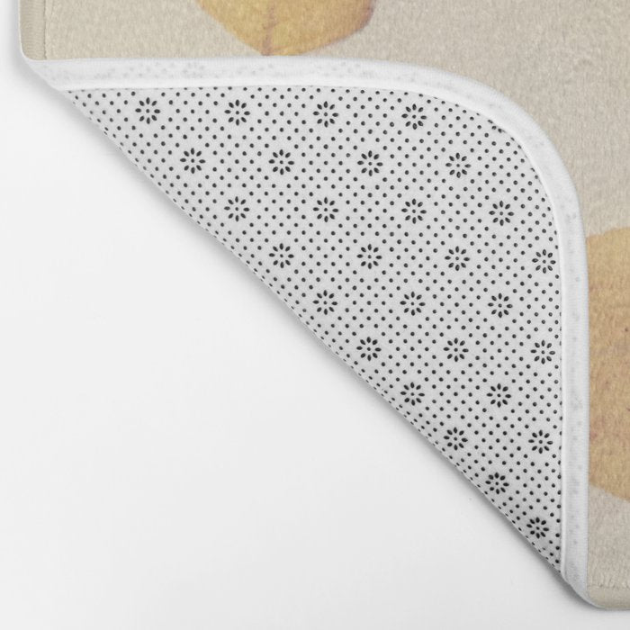 Yellow Autumn Collection Bath Mat Gallery Image 2