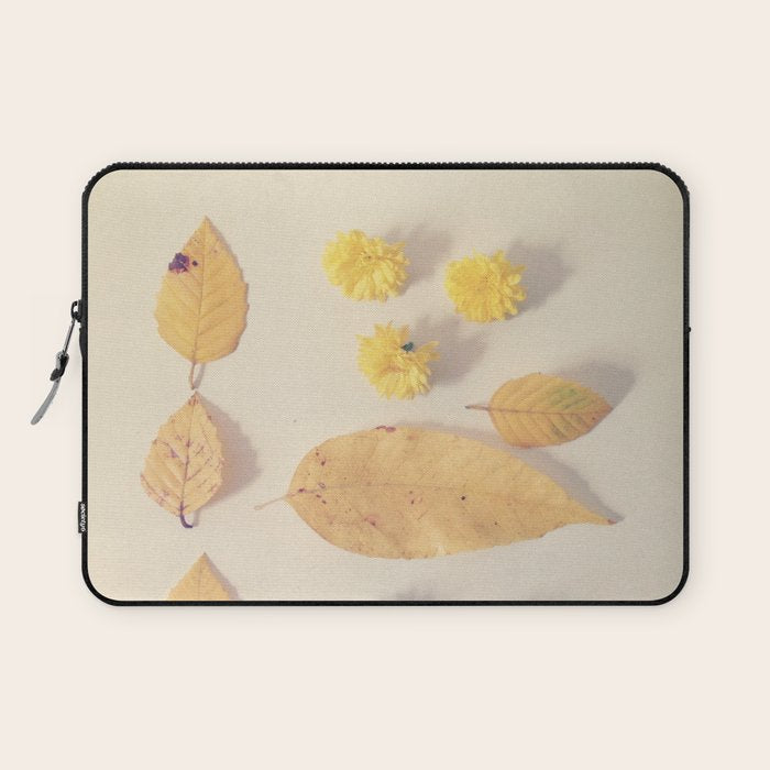 Yellow Autumn Collection Laptop Sleeve Gallery Image 1