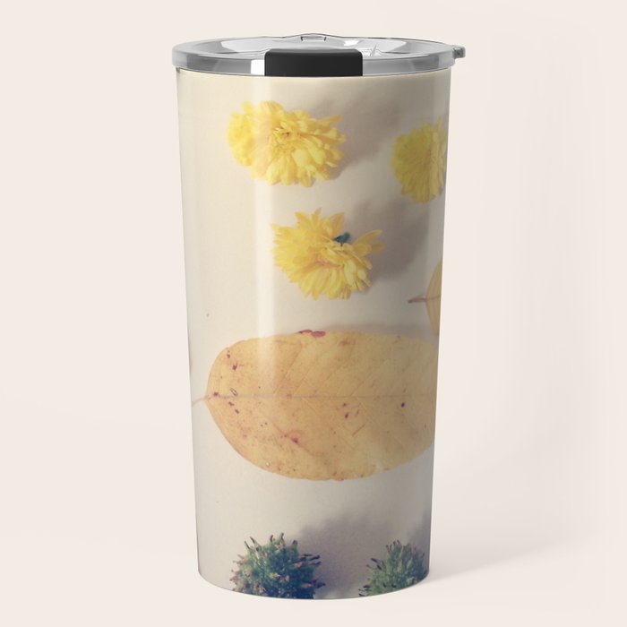 Yellow Autumn Collection Travel Mug Gallery Image 1
