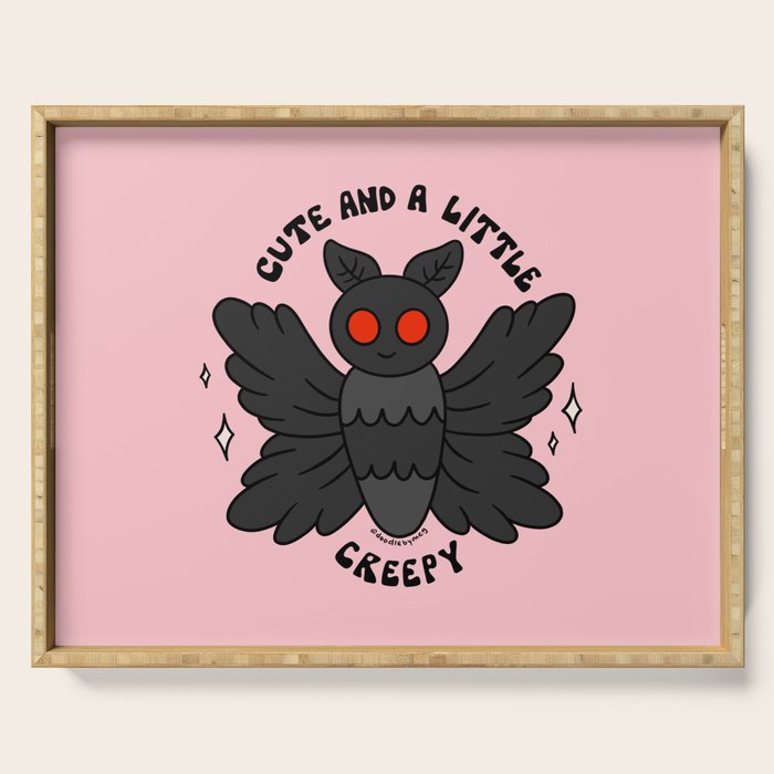 Cute and a Little Creepy Serving Tray Gallery Image 1
