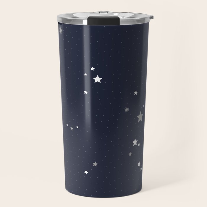 Starry Night Sky Travel Mug Gallery Image 1