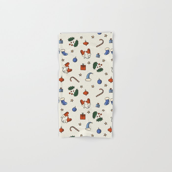 Christmas Pattern #3 Bath Towel Gallery Image 1