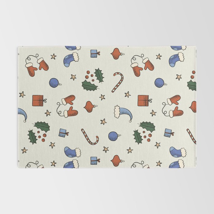 Christmas Pattern #3 Rug Gallery Image 2