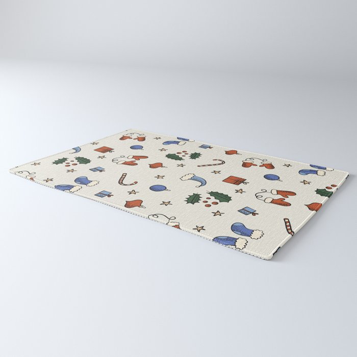 Christmas Pattern #3 Rug Gallery Image 3