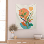 Colorful Branching Out 11 Wall Tapestry Gallery Image 2