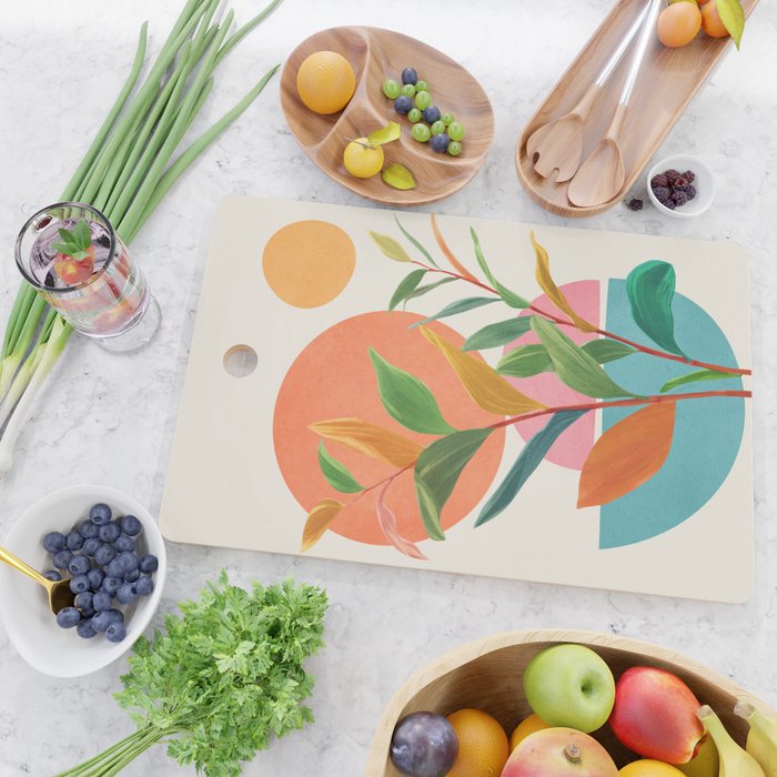 Colorful Branching Out 11 Cutting Board Gallery Image 2