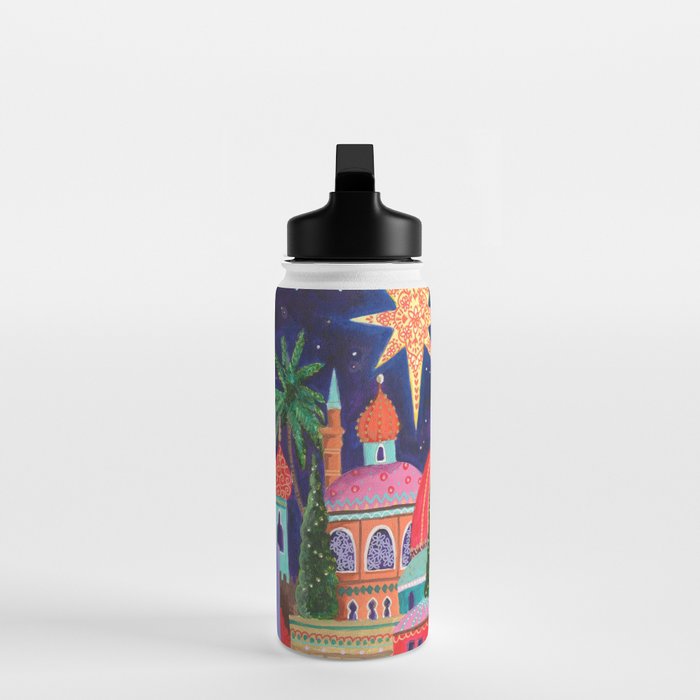 Starry night in Bethlehem Water Bottle Gallery Image 3