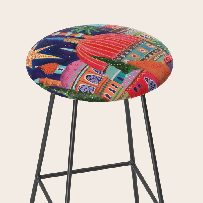 Starry night in Bethlehem Stool Gallery Image 2