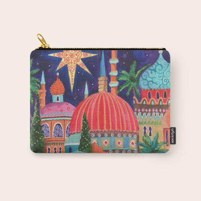 Starry night in Bethlehem Carry All Pouch Gallery Image 1