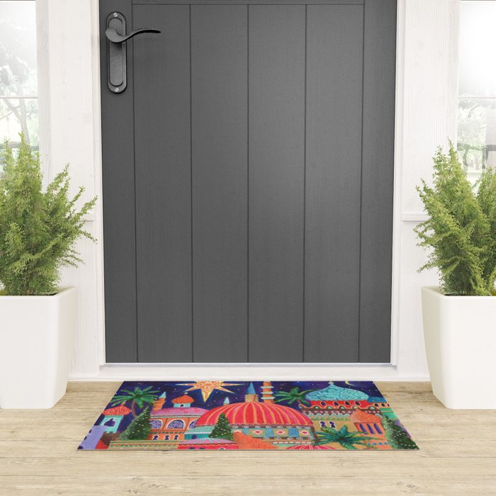Starry night in Bethlehem Welcome Mat Gallery Image 3