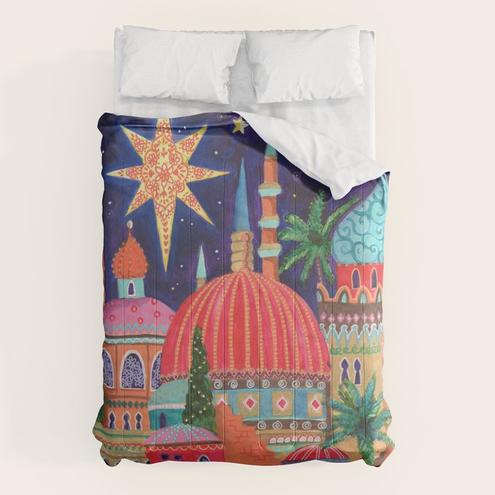 Starry night in Bethlehem Comforter Gallery Image 6