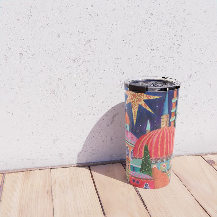 Starry night in Bethlehem Travel Mug Gallery Image 4