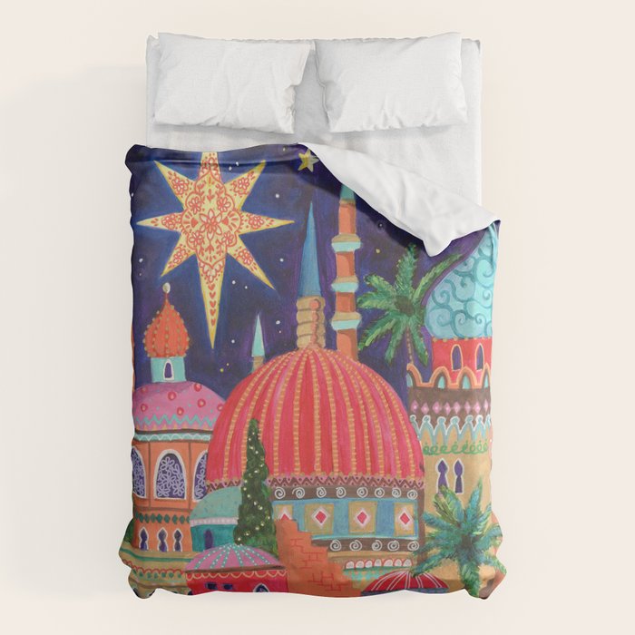 Starry night in Bethlehem Duvet Cover Gallery Image 6