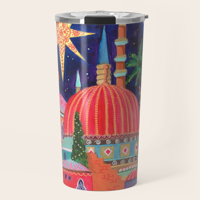 Starry night in Bethlehem Travel Mug Gallery Image 1