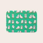Pig Yoga Bath Mat Gallery Image 1