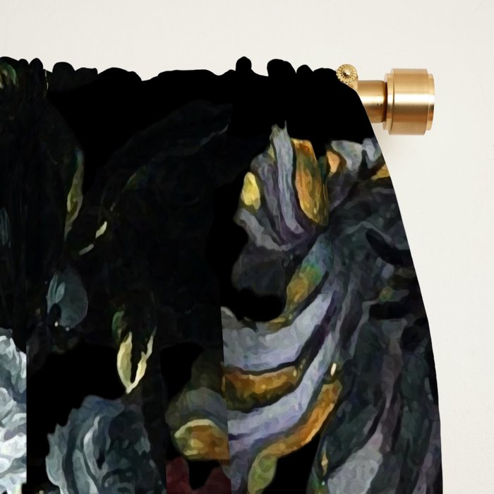 Dark Garden Window Curtain Gallery Image 2