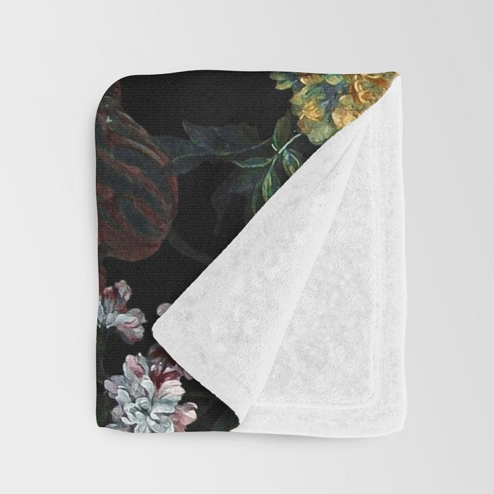 Dark Garden Throw Blanket Gallery Image 3