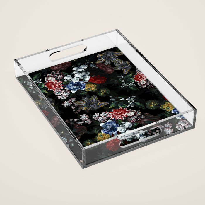 Dark Garden Acrylic Tray Gallery Image 1