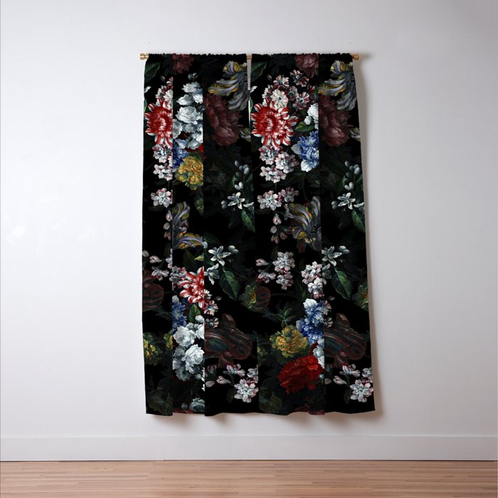 Dark Garden Window Curtain Gallery Image 3