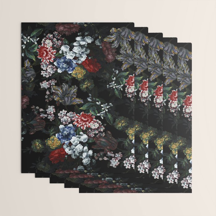Dark Garden Wrapping Paper Gallery Image 3