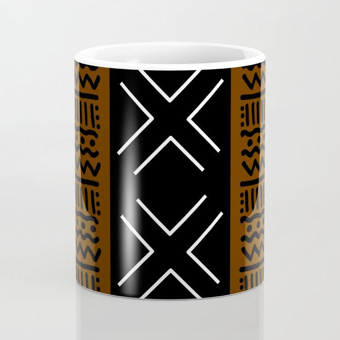 African Tribal Abstract Bogolan Coffee Mug Gallery Image 4