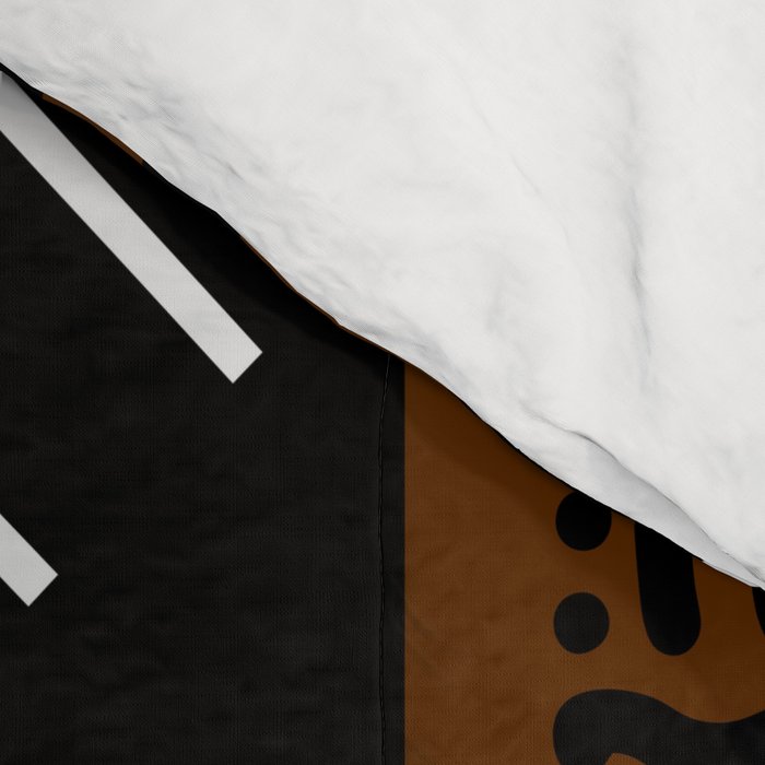 African Tribal Abstract Bogolan Comforter Gallery Image 4