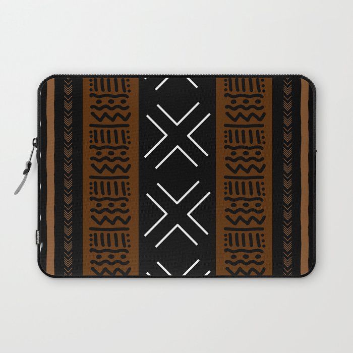 African Tribal Abstract Bogolan Laptop Sleeve Gallery Image 1