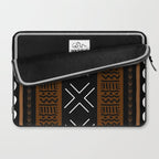 African Tribal Abstract Bogolan Laptop Sleeve Gallery Image 2