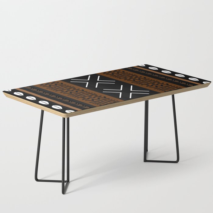 African Tribal Abstract Bogolan Coffee Table Gallery Image 1