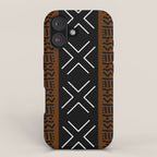 African Tribal Abstract Bogolan iPhone Case Gallery Image 1
